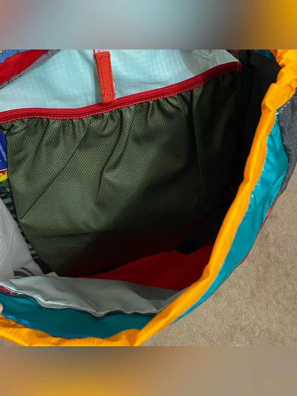Cotopaxi Luzon 18L Daypack - Del Día Multicolor Backpack Hiking Outdoors NWT - Picture 6 of 16